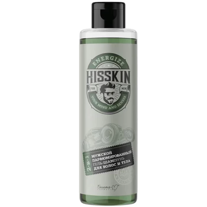 Шампунь-гель для душа Белита мужской Hisskin парфюмированный 300мл