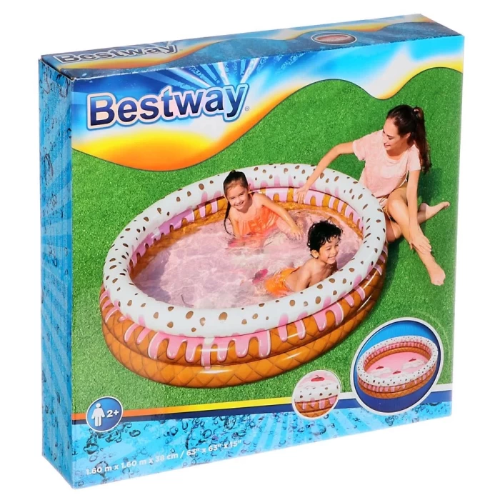 Бассейн надувной детский Bestway Sundae Funday 51144 160x38см