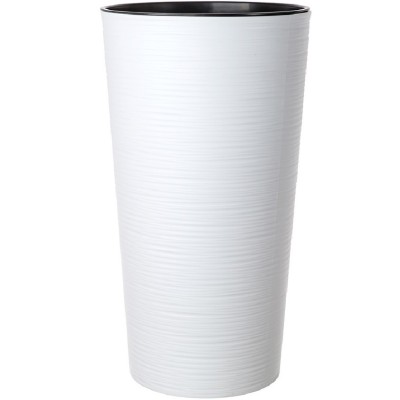 Кашпо Lilia dluto белое