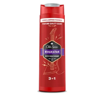 Гель для душа + шампунь Old spice Rockstar 400мл