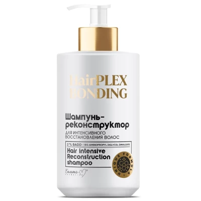 Шампунь для волос Белита-М HairPlex Bonding для интенсивного восстановления 400г