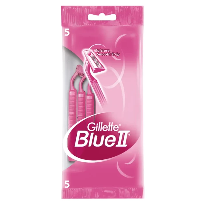 Одноразовые станки Gillette Blue II for Women 5шт