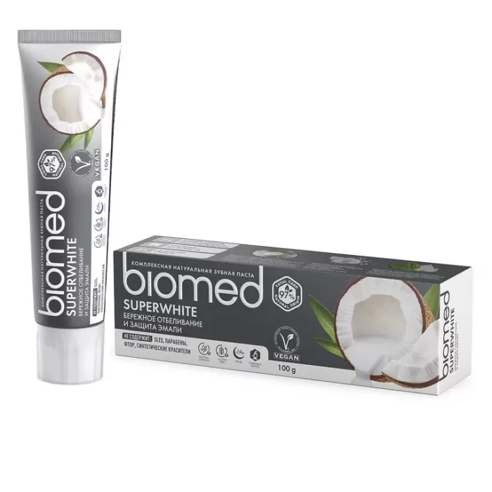 Зубная паста Biomed Супервайт 100мл