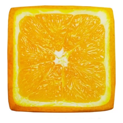 Подушка для сиденья Matex Frutis Cuadro Апельсин 33х33