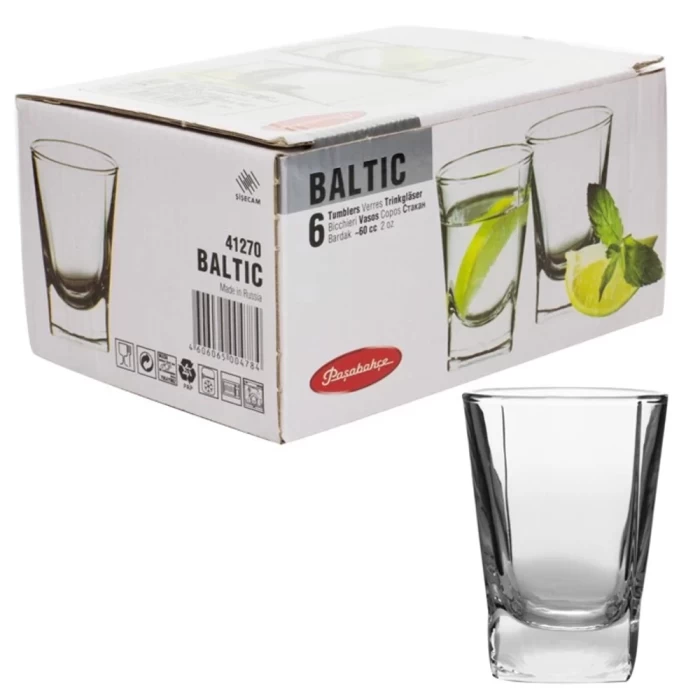 Набор стопок Pasabahce Балтик 60мл