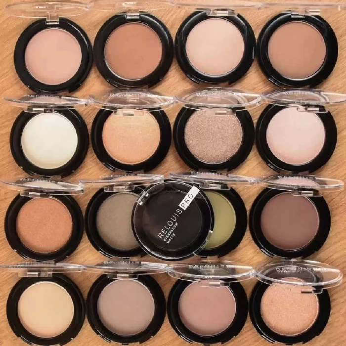Тени для век Relouis Pro Eyeshadow Metal