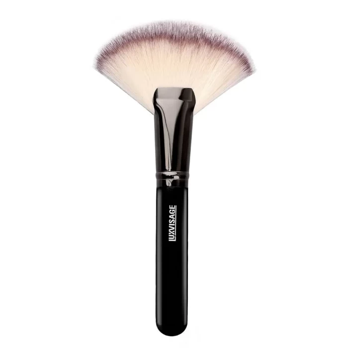Кисть косметическая Luxvisage для пудровых текстур веер Maxi №19