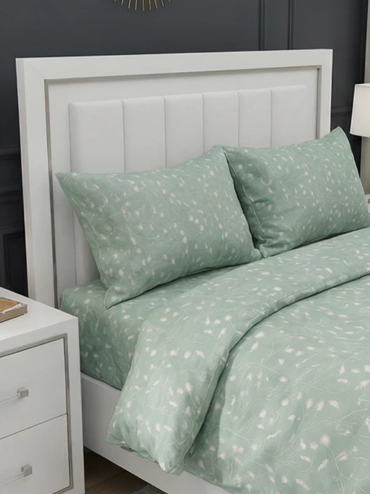 Комплект постельного белья евро ТМ "ЦУМ" Одуванчики