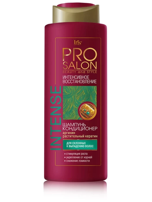Шампунь-кондиционер Iris Интенсивное восстановление 400мл