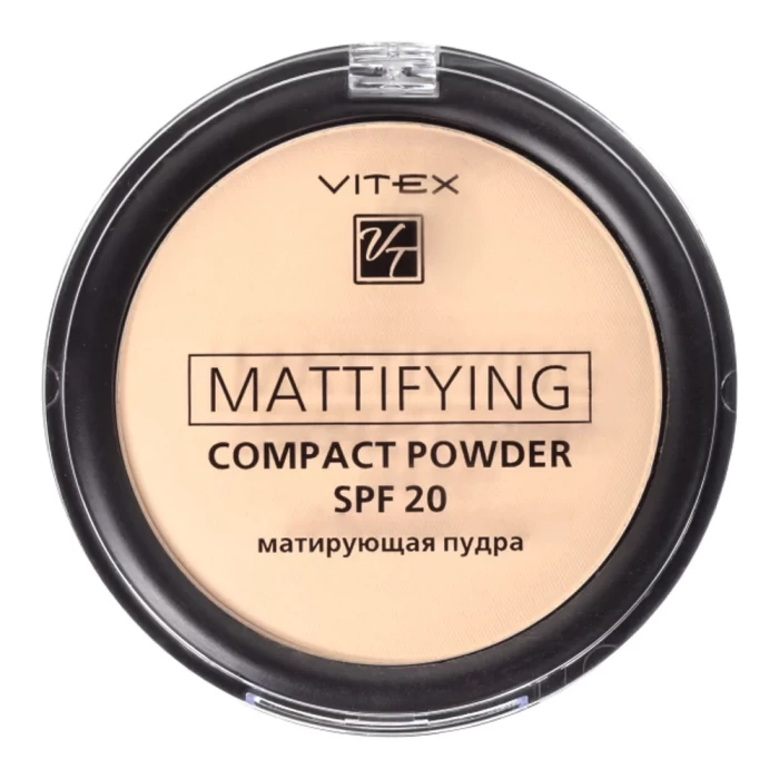 Матирующая компактная пудра Витэкс Mattifying compact powder SPF20