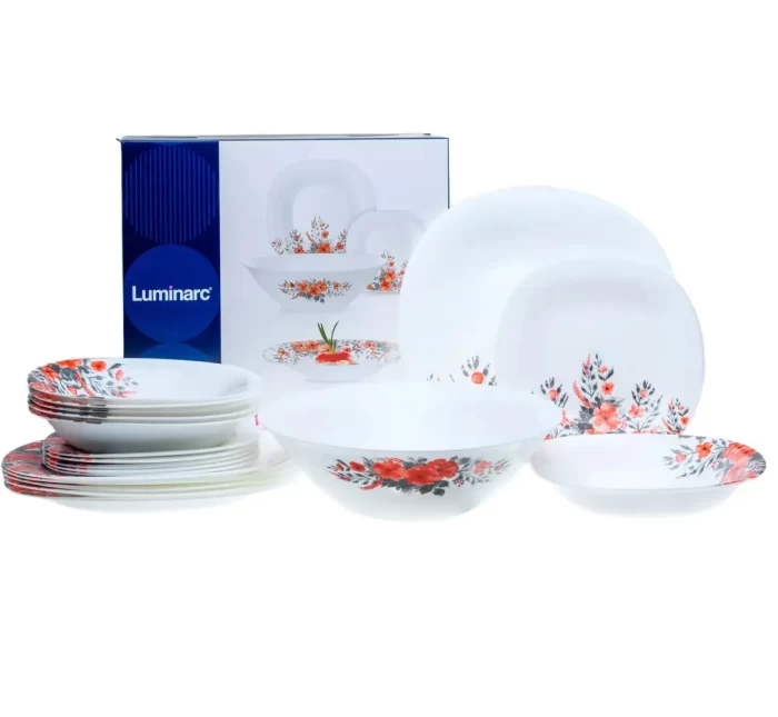Набор посуды Luminarc Neo Carine Floralte 19 предметов