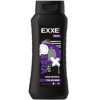 Гель для душа EXXE 2в1 VIBE Увлажняющий 400мл