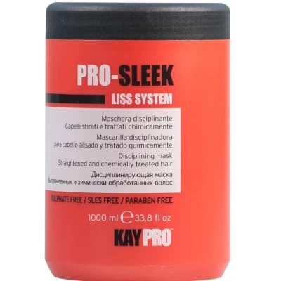 Маска дисциплинирующая для волос Kaypro Pro-sleek 1000мл