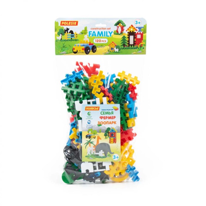 Конструктор "Семья" (120 элементов)