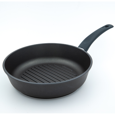 Сковорода-гриль Виктория АЛА 240 "Престиж" 24 см, арт.P0124