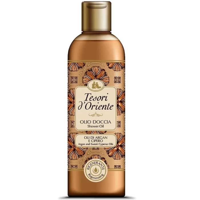 Масло для душа Tesori d’Oriente с маслами арганы и сладкой осоки 250мл