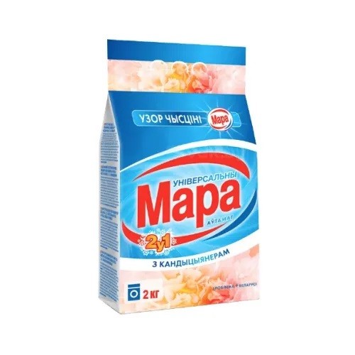 Стиральный порошок "Узор чысціні 2 в 1" Мара 2 кг