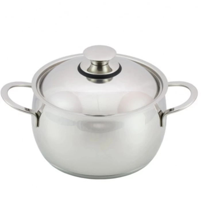 Кастрюля "Магнолия Престиж" с метал. крышкой 4,5 л