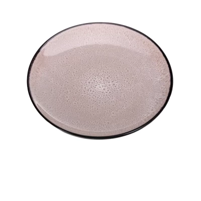 Тарелка мелкая Belbohemia Bubble Beige 27см