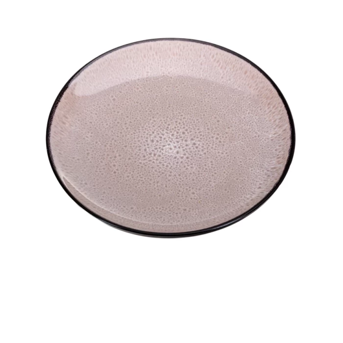 Тарелка мелкая Belbohemia Bubble Beige 27см