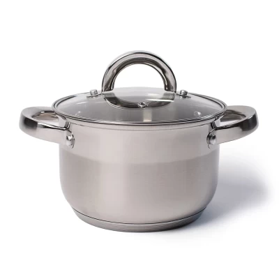 Кастрюля с крышкой КН-2245-304