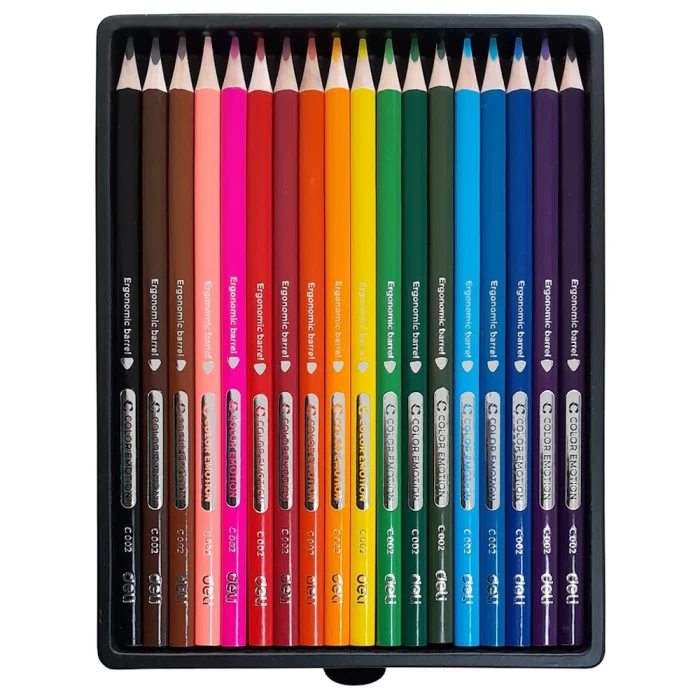 Карандаши 18 цветов треугольные COLOR EMOTION