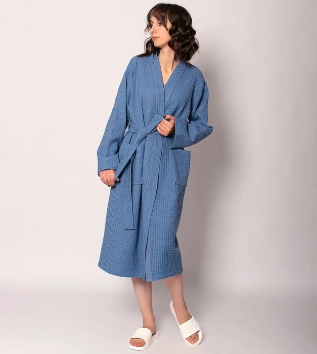 Халат голубой ТМ"ЦУМ" ХВм-05088