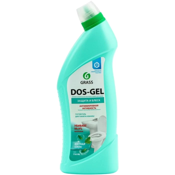 Чистящий гель Grass DOS GEL Мятная сила 750мл