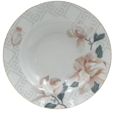 Тарелка глубокая Идиллия Адель 24см арт.3с1603ф34