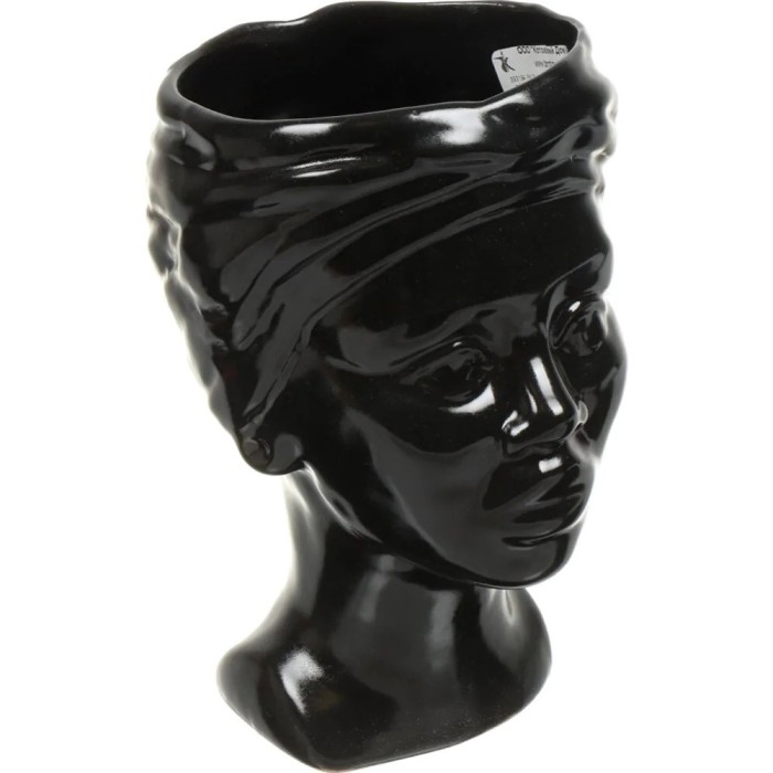 Кашпо Го­ло­ва Наоми 3478 черный