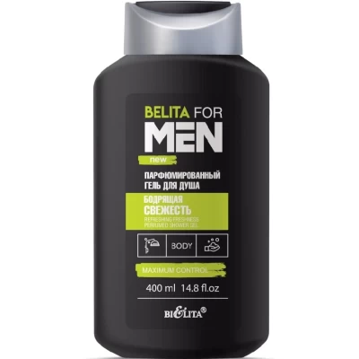 Гель для душа Белита For Men Бодрящая свежесть 400мл