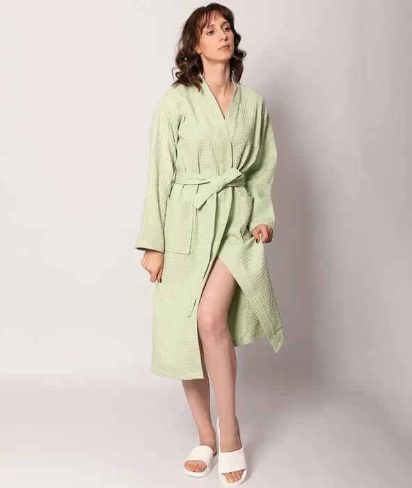 Халат мятный ТМ"ЦУМ" ХВж-05069