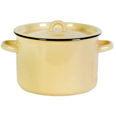 Кастрюля эмалированная 2,9л без рисунка 2с16/1