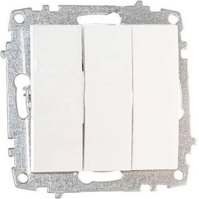 Выключатель El-Bi Zena-Vega 609-015600-254 белый