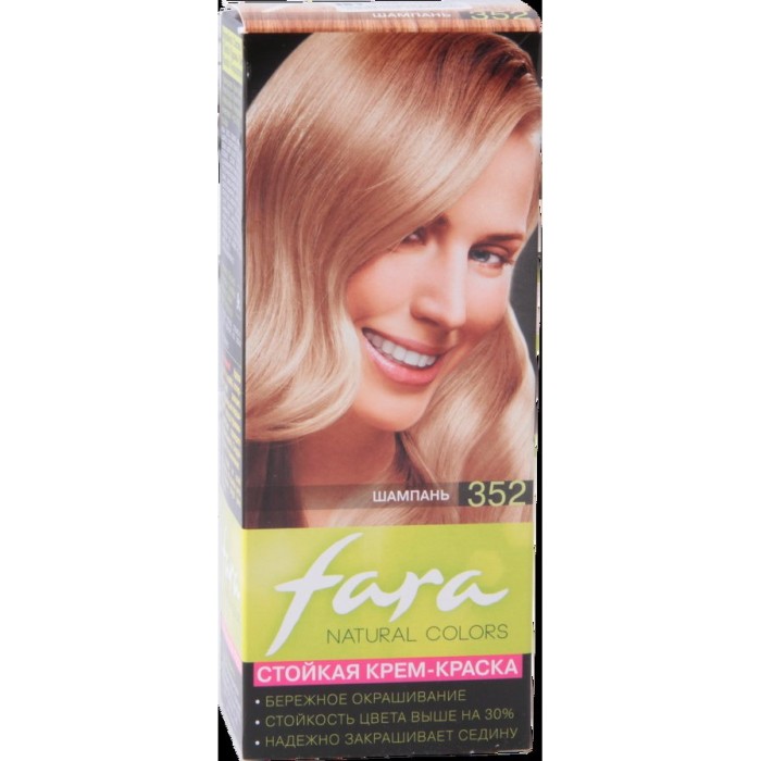 Краска д/волос FARA Natural Colors №352 Шампань