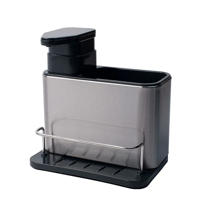 Подставка для кухонных принадлежностей с дозатором арт. AR-G10267-006