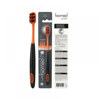 Зубная щетка Biomed Mineral жесткая комплексная