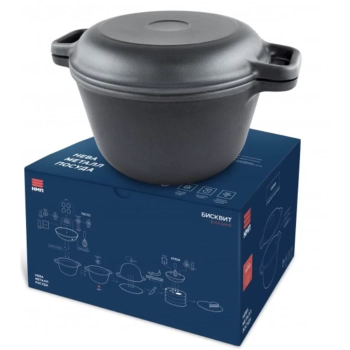 Казан Нева металл посуда 5л 6850