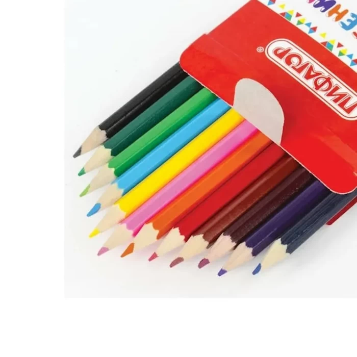 Набор цветных карандашей 12шт Пифагор Эники-Беники 181346