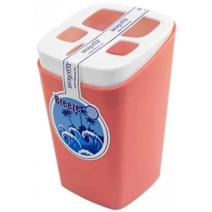 Подставка для зубных щеток Breeze Berossi АС 17270000 коралл