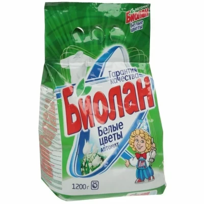 Стиральный порошок Биолан Автомат белые цветы 1,2кг