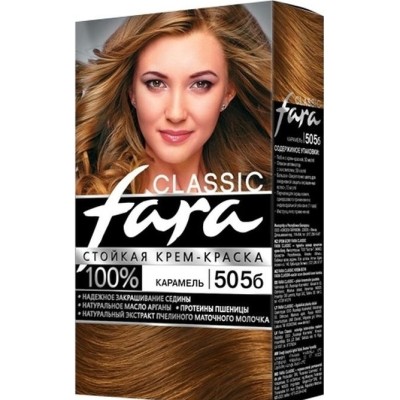 Краска для волос FARA Classic №505Б Карамель
