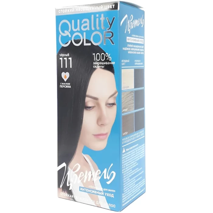 Гель-краска для волос стойкая Цветель