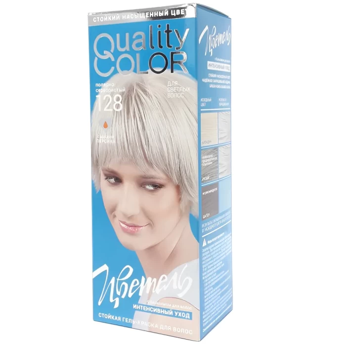 Гель-краска для волос стойкая Цветель