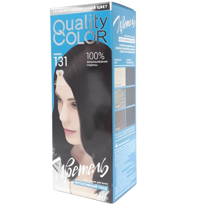 Гель-краска для волос стойкая Цветель