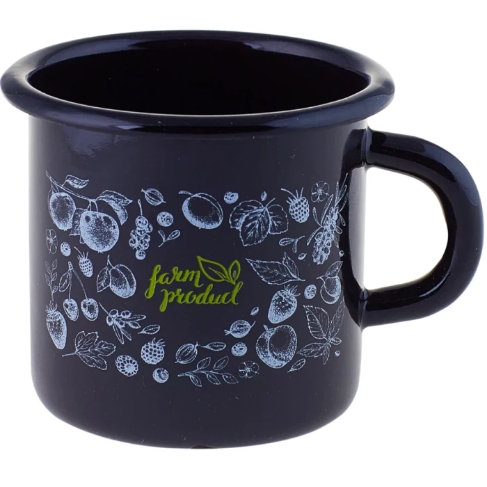 Кружка эмалированная Appetite Berry 400мл