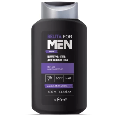 Шампунь-гель для волос и тела Белита for Men 400мл