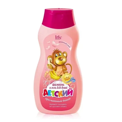Шампунь-гель Iris Cosmetic детский Ароматный банан 300мл