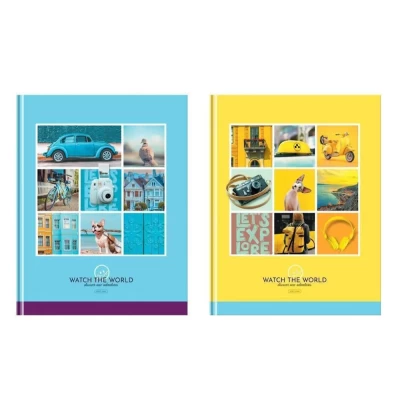 Блокнот Watch the world BG 80 листов арт ББ5т80_лг 12104