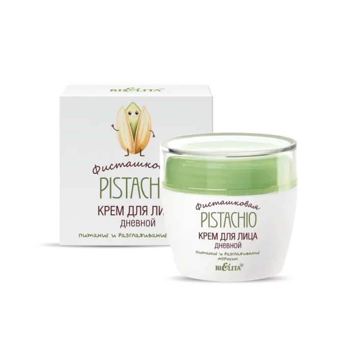 Крем для лица дневной Белита Питание и разглаживание морщин Фисташковая 50мл